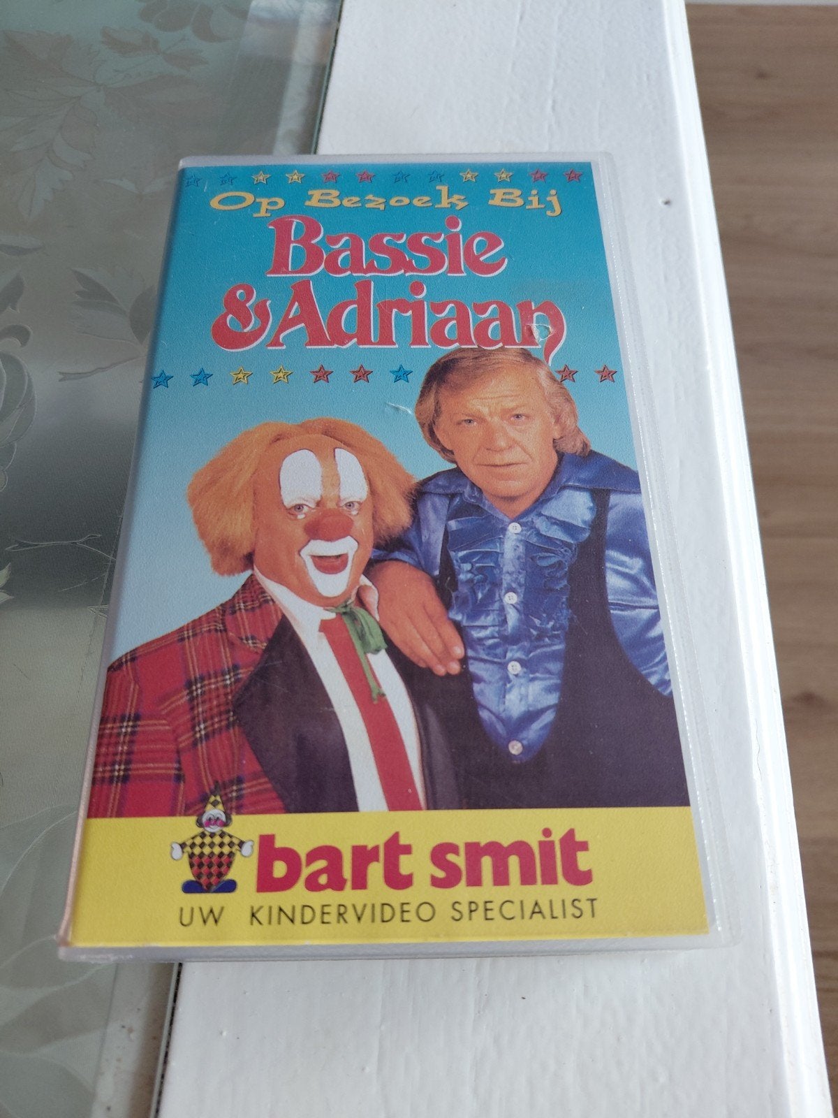 Op Bezoek bij Bassie en Adriaan CNR Videoband., Ophalen of Verzenden, Gebruikt, Kinderprogramma of -film, VHS