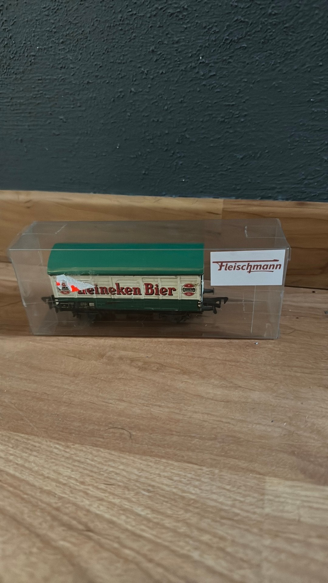 Ho heineken bier wagon fleischmann, Gelijkstroom, Fleischmann, Wagon, Ophalen of Verzenden