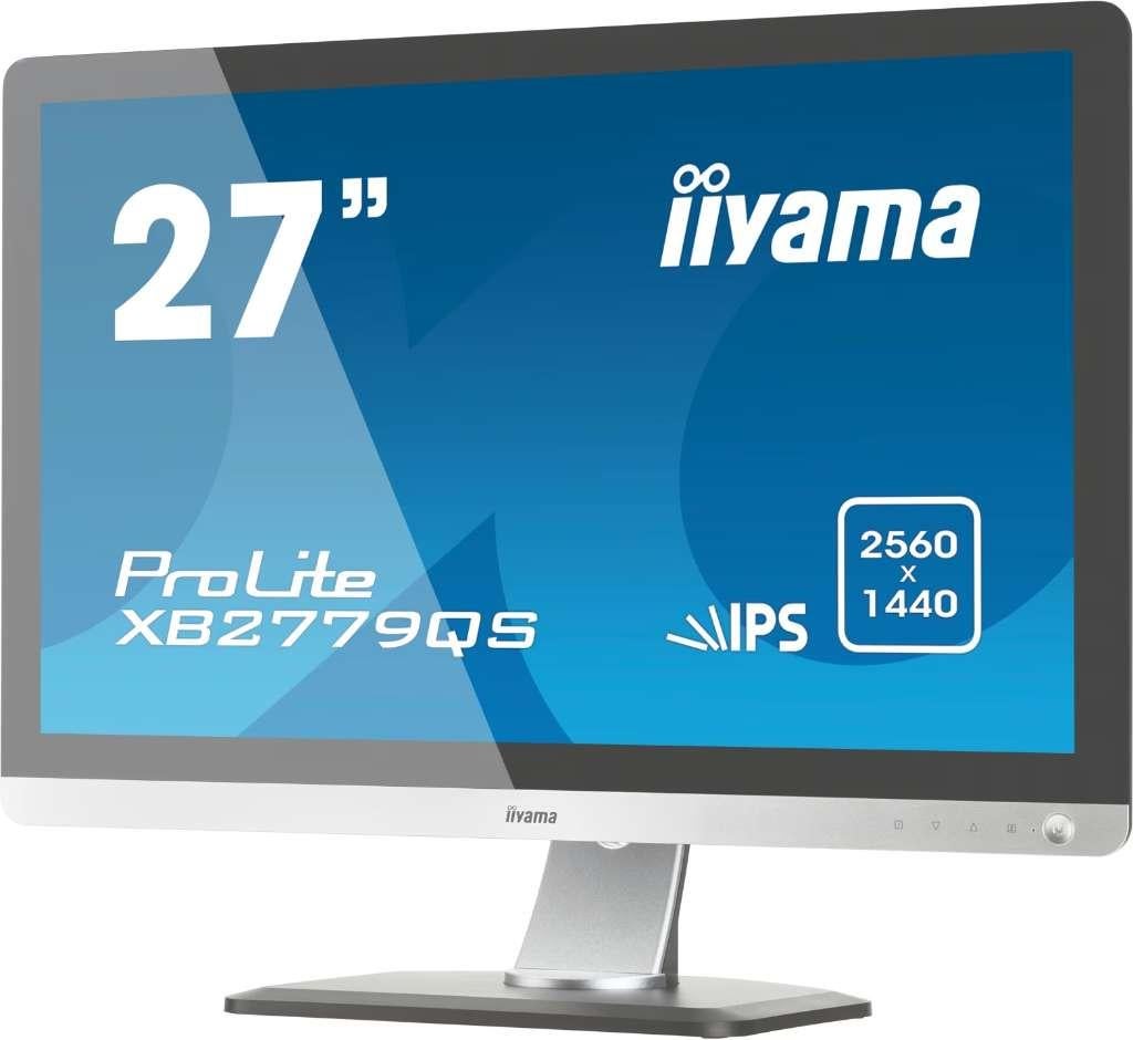 Iiyama ProLite XB2779QS-S1 Zilver, Gebruikt, 3 tot 5 ms, In hoogte verstelbaar, HDMI
