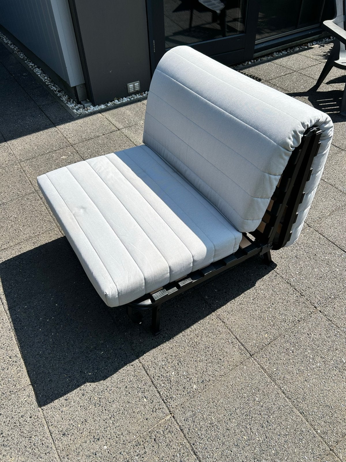 Z.g.a.n. slaapbank/stoel IKEA, Ophalen, Gebruikt, Eén, Stof