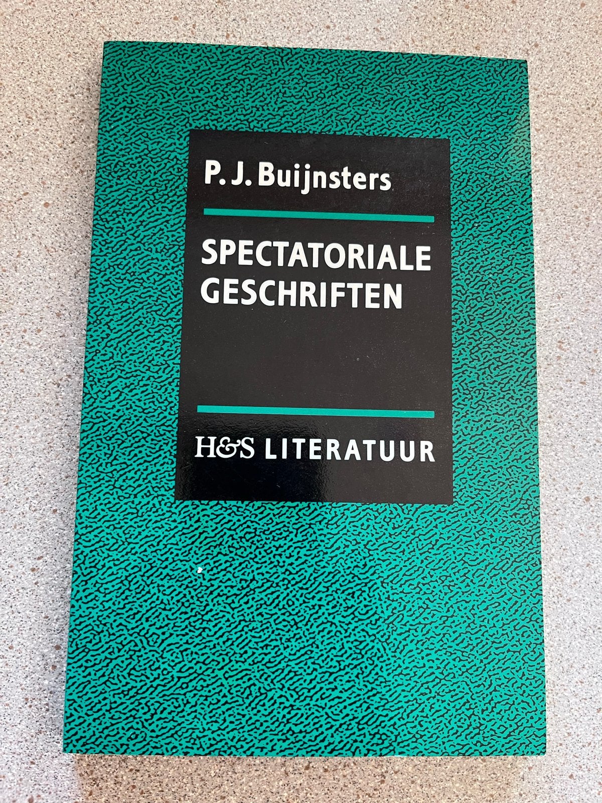 P.J. Buijnsters - Spectatoriale Geschriften, Ophalen of Verzenden, Gelezen, Nederland