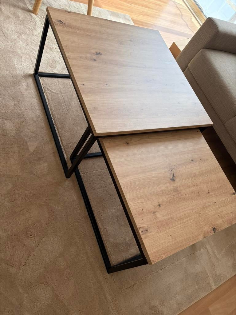 Salon tafel/bijzettafel, Ophalen, Zo goed als nieuw, 50 tot 100 cm