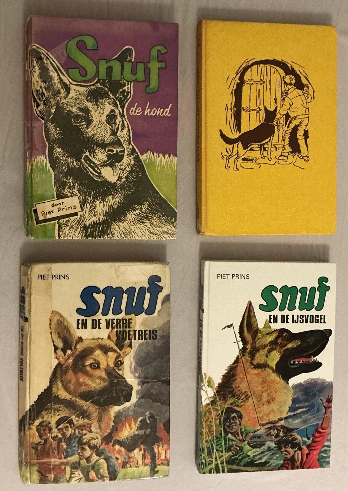 Snuf de Hond Boekenreeks door Piet Prins (4 delen), Boeken, Ophalen, Gelezen, Fictie algemeen