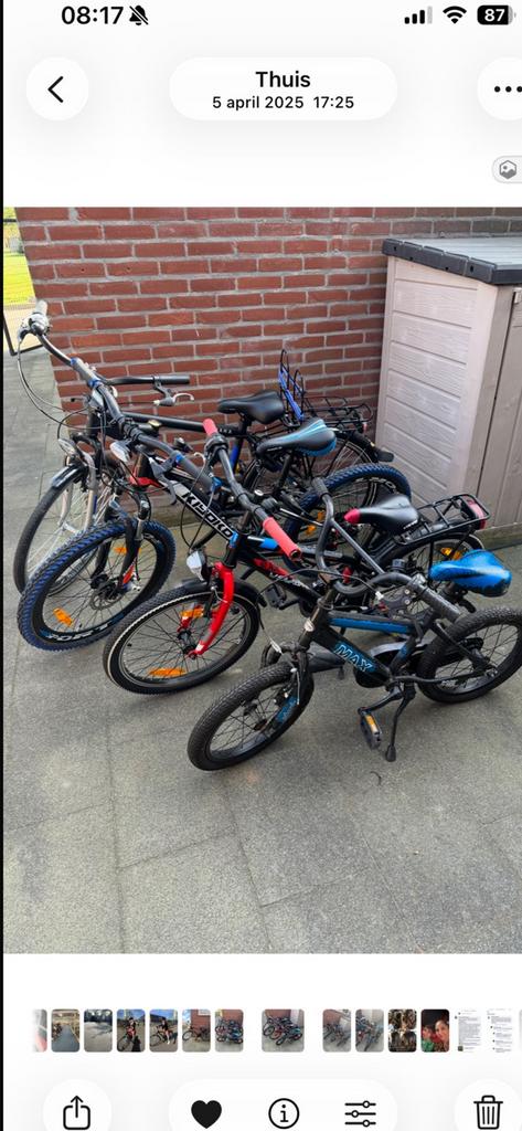 Fietsen tekoop venray, Ophalen, Gebruikt