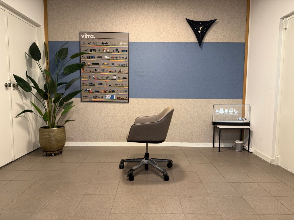 Vitra | Bouroullec | Softshell | Kvadrat Steelcut Trio | 1x, Niet ingevuld, Niet ingevuld, Ophalen of Verzenden, Zo goed als nieuw