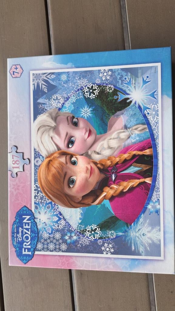 Puzzel frozen 187st, Ophalen of Verzenden, 10 tot 50 stukjes, 4 tot 6 jaar