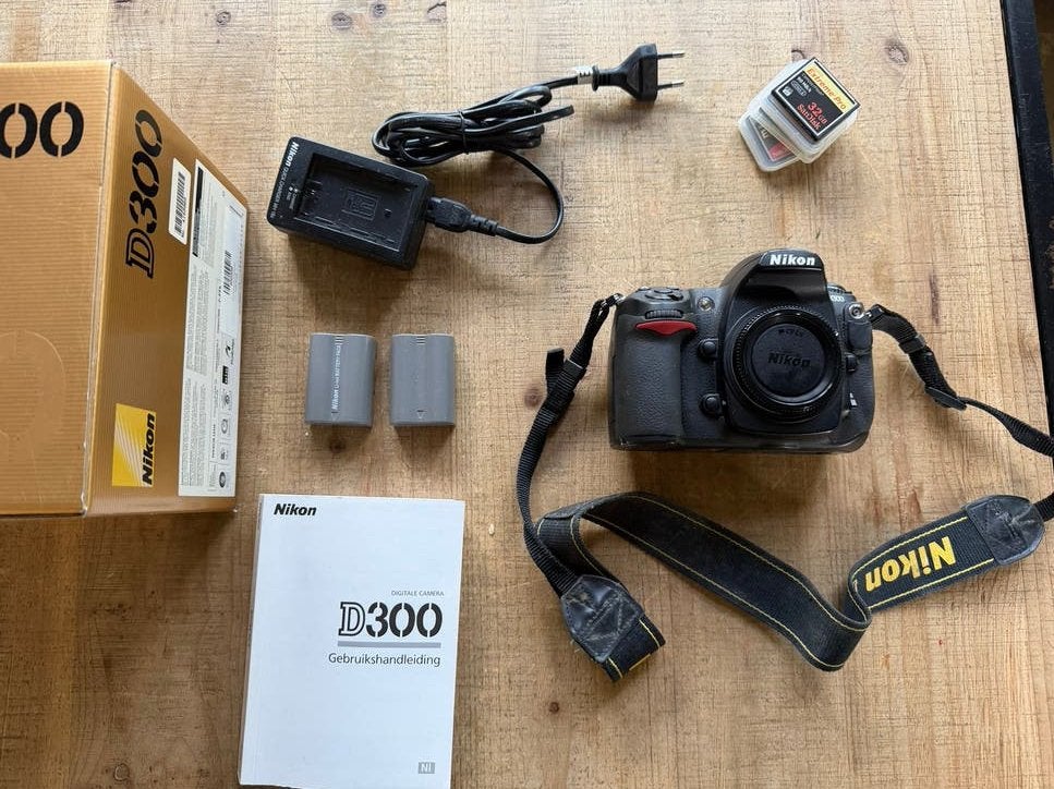 Nikon D300 spiegelreflexcamera, Ophalen, Gebruikt, Spiegelreflex, Accu