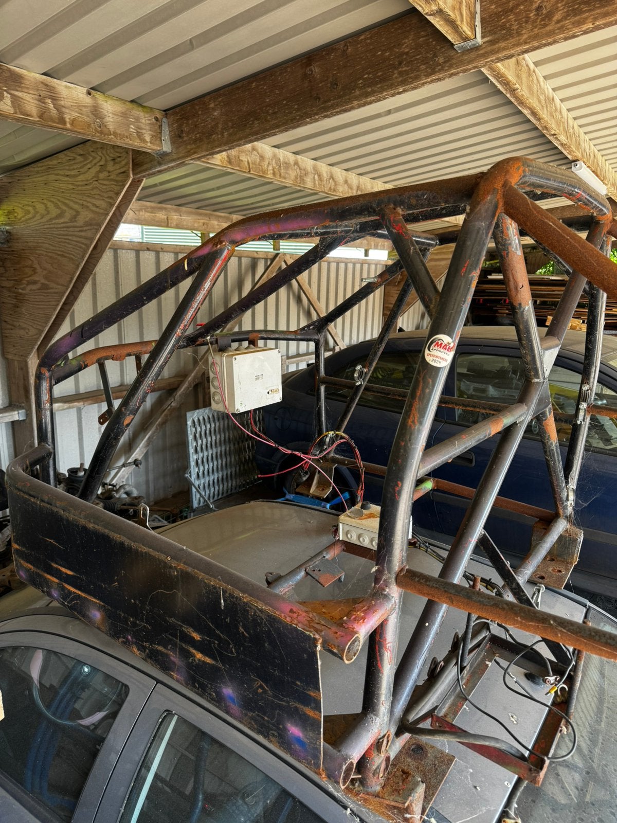 Opel 2.0 16 v motor., Afdekzeil, Zo goed als nieuw, Benzine, Ophalen