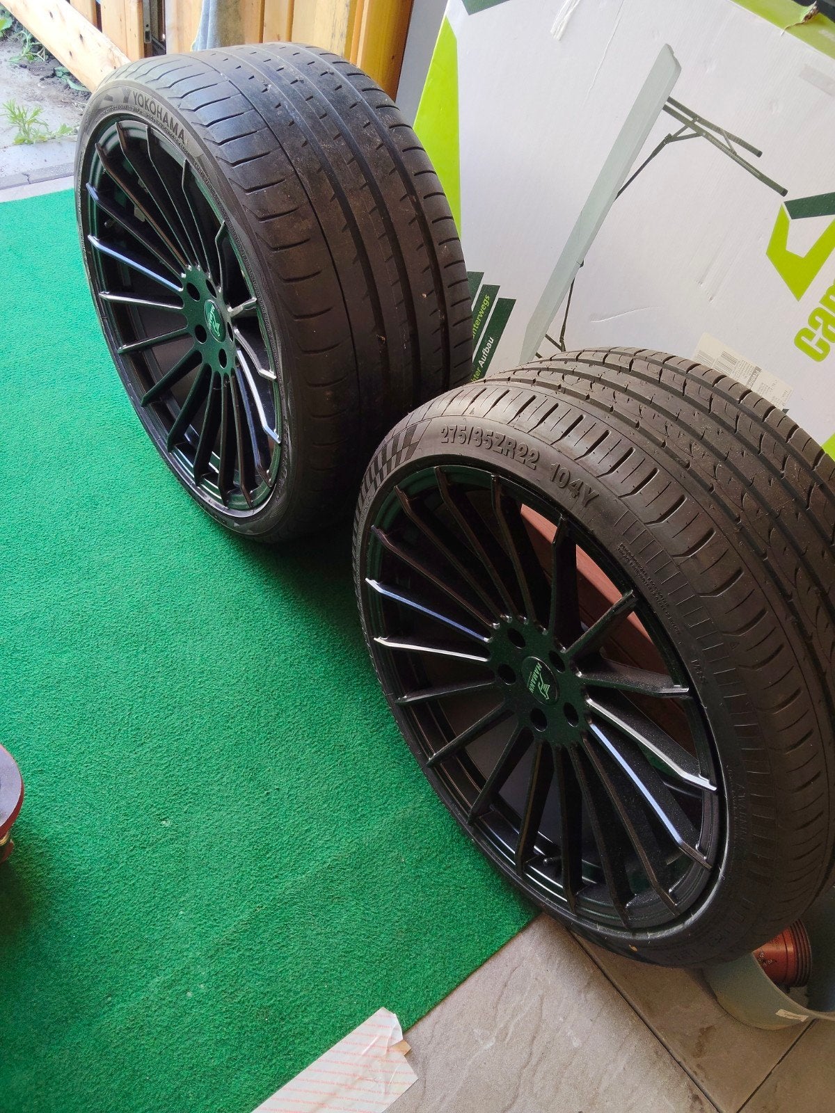 22 inch HAMANN look velgen voor BMW X5, X6, 7 serie, Auto-onderdelen, Banden en Velgen, Ophalen, Velg(en), Nieuw, Overige maten
