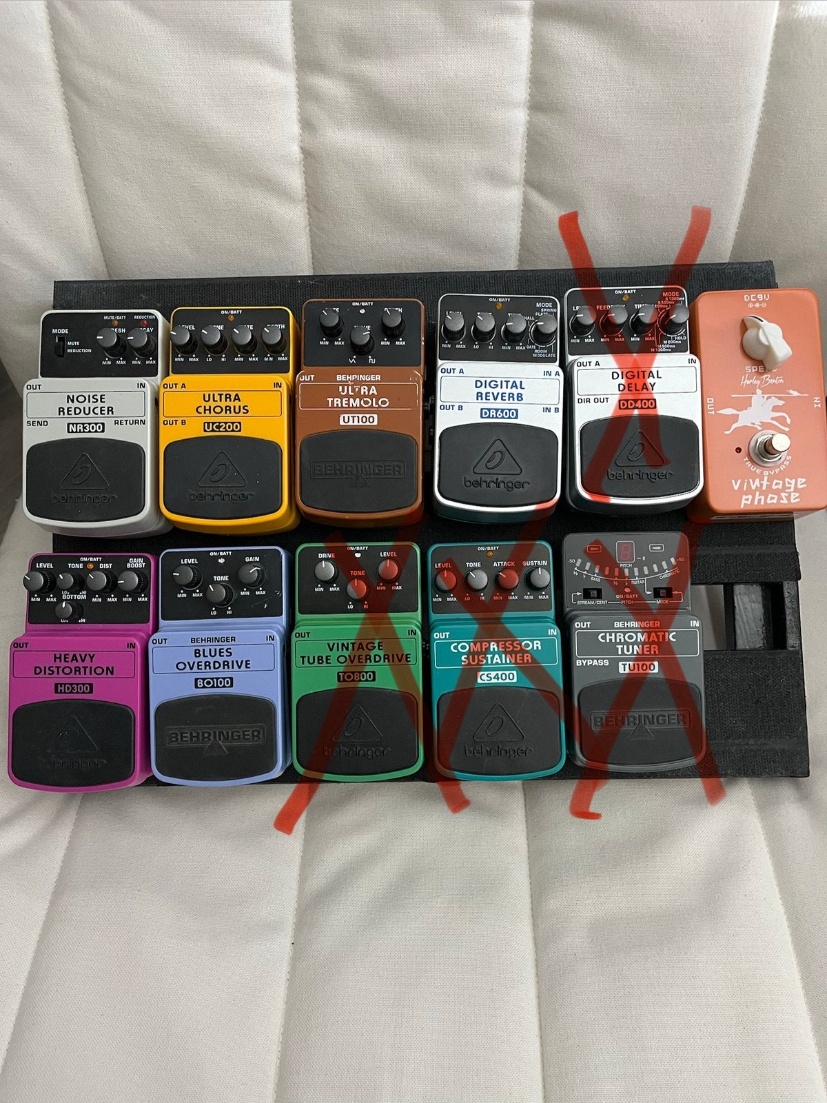 Behringer effectpedalen, Verzenden, Gebruikt, Delay of Echo