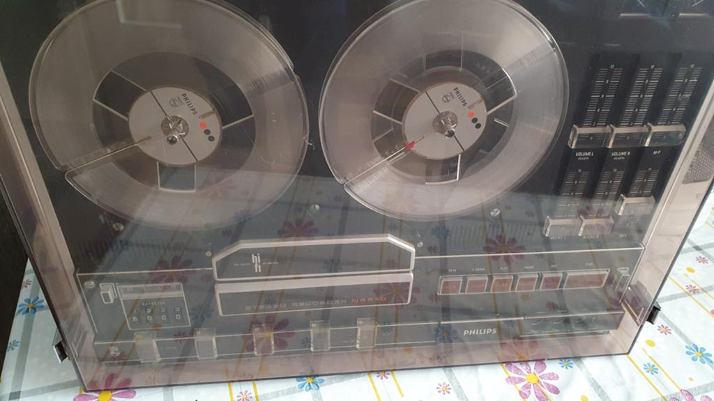Philips N4510, Audio, Tv en Foto, Bandrecorders, Ophalen of Verzenden, Bandrecorder, Met banden