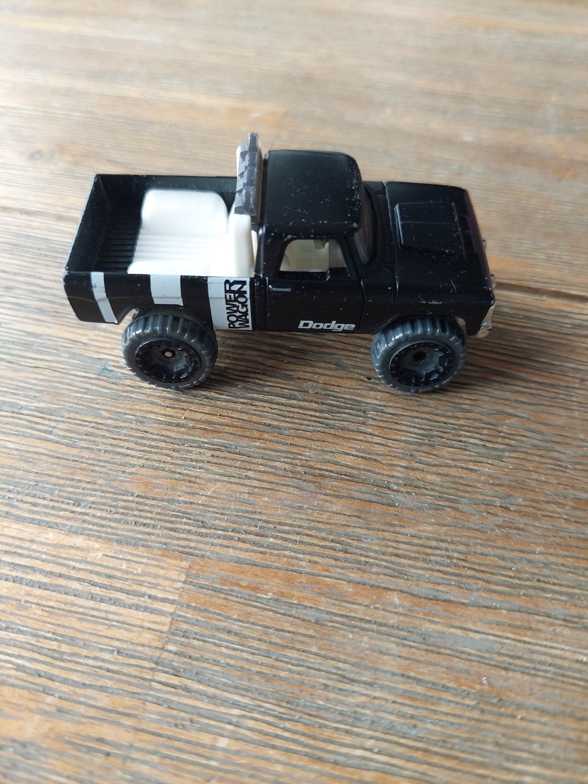 Hot Wheels Dodge Power Wagon - Zwart Speelgoedauto, Ophalen of Verzenden, Gebruikt