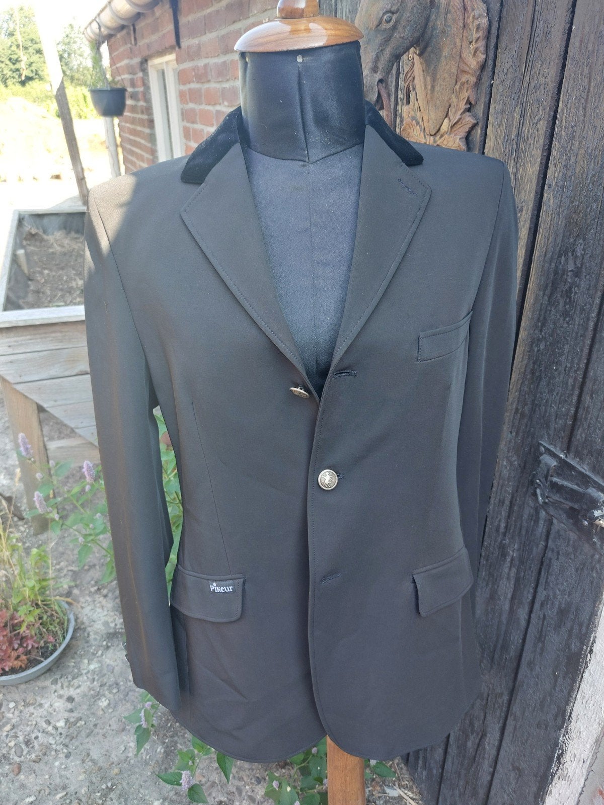Rijjasje pikeur, Dieren en Toebehoren, Paardrijkleding, Dressuur, Nieuw, Ophalen of Verzenden, Zwart