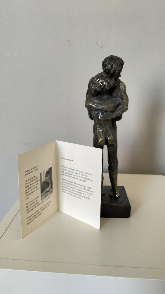 bronzen beeld, Antiek en Kunst, Kunst | Beelden en Houtsnijwerken, Ophalen, Brons, 20 - 50 cm, Beeld