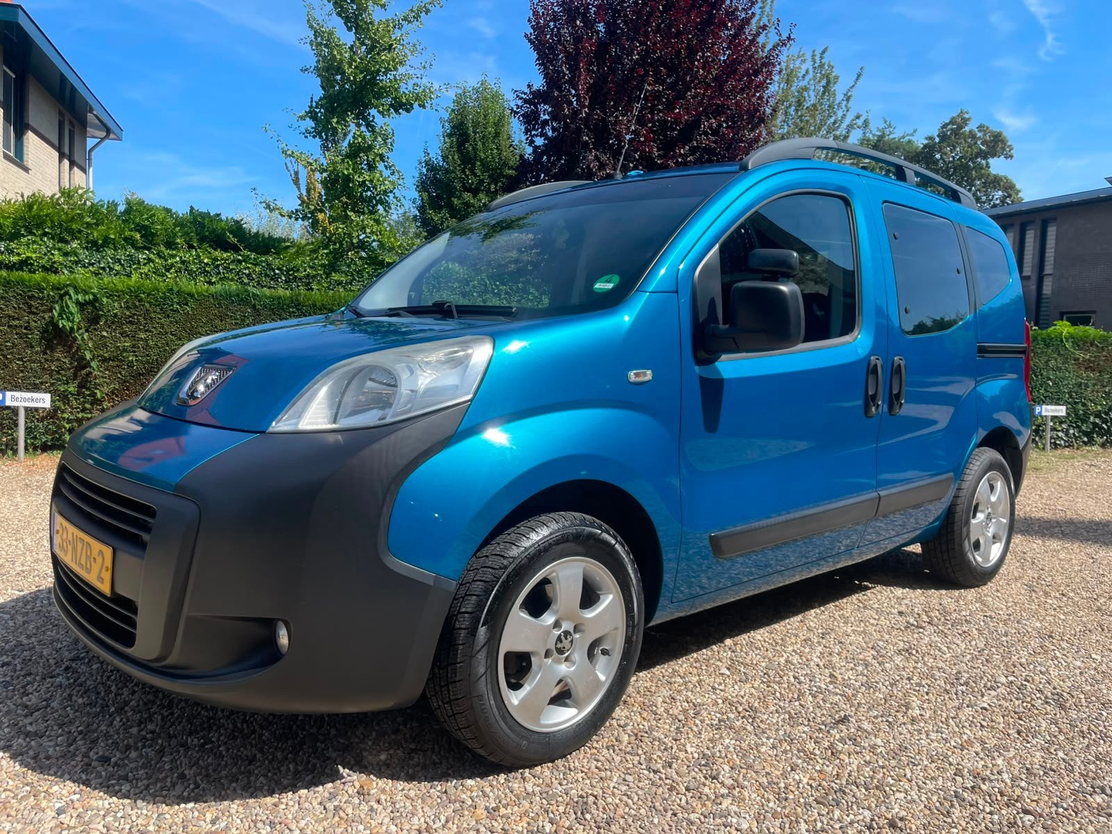Peugeot Bipper 1.4 Tepee 2011 Blauw 2 x schuifdeur, Voorwielaandrijving, 15 km/l, Origineel Nederlands, Bedrijf