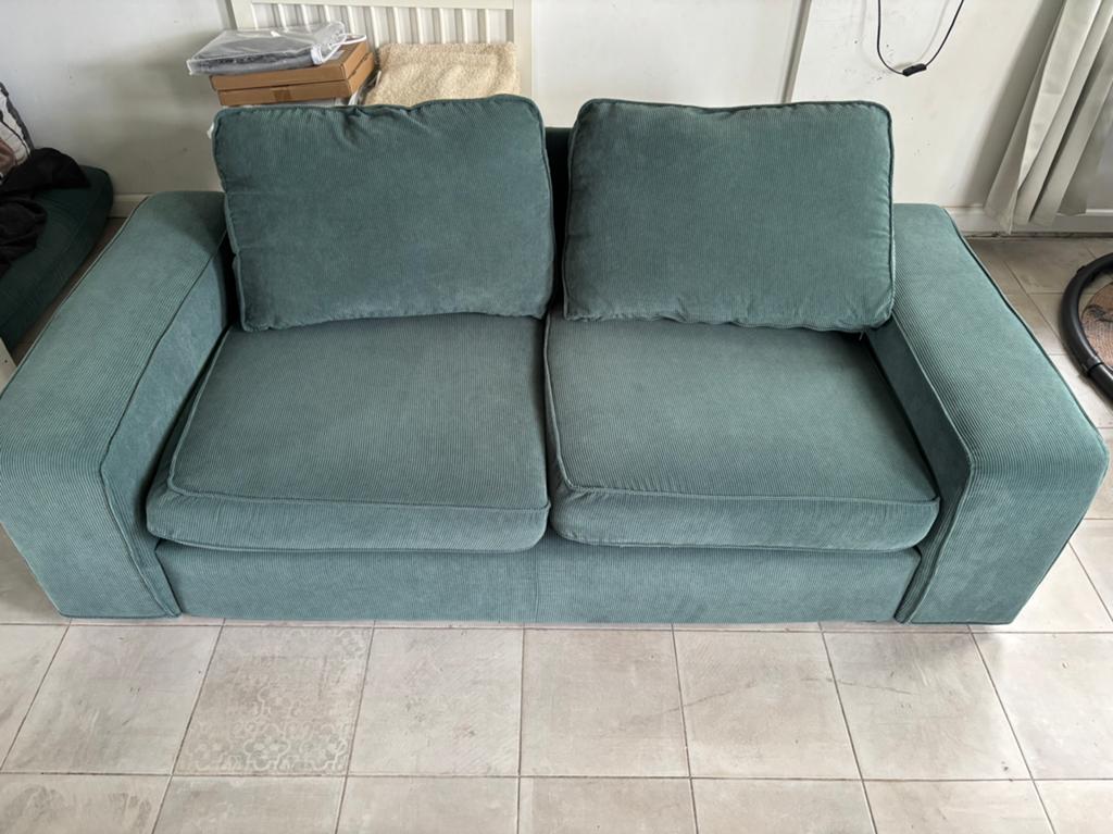 2 persoons bank van ikea, Ophalen, Gebruikt, 150 tot 200 cm, Tweepersoons
