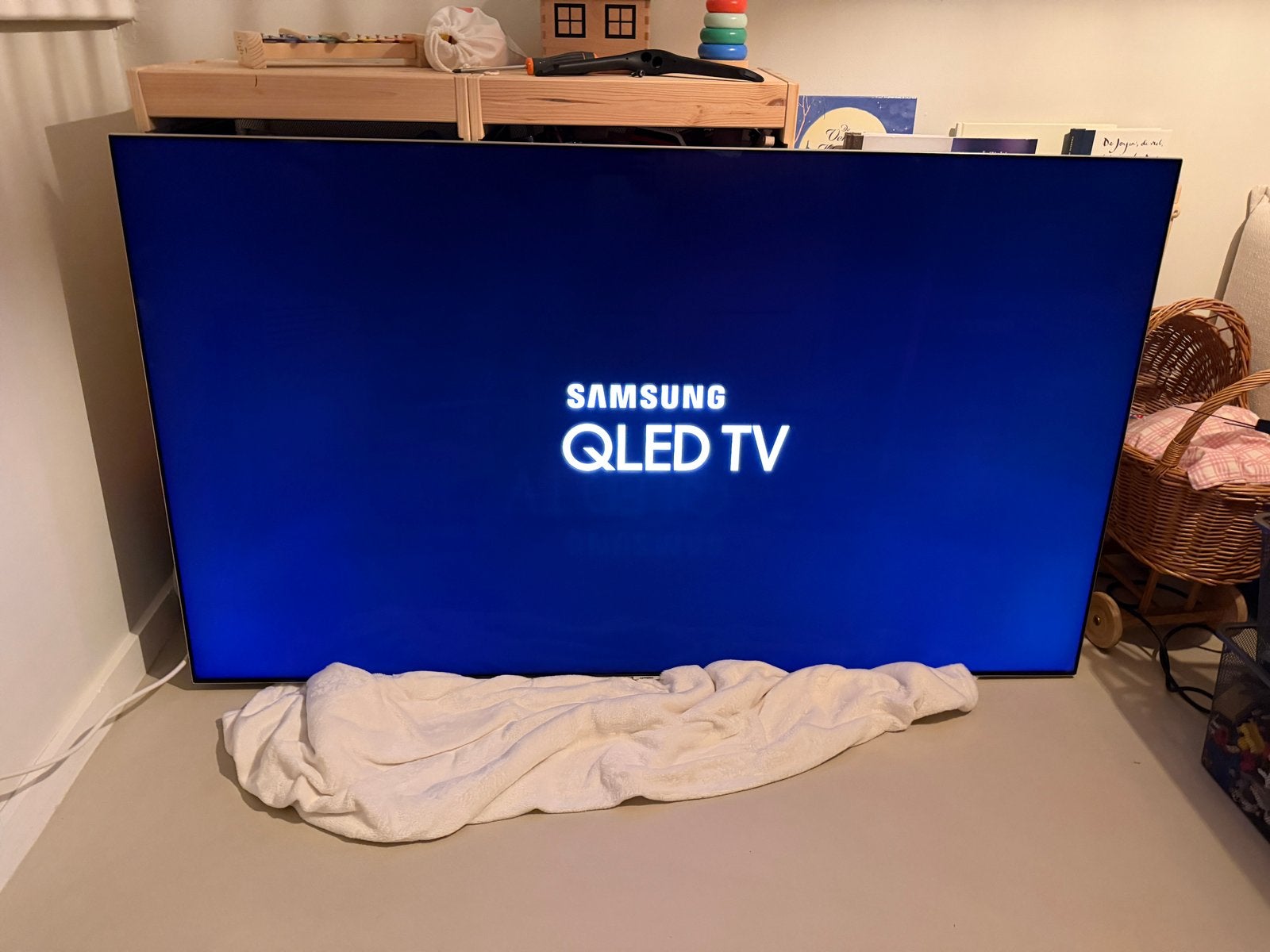 Samsung QE65Q7F 65” QLED 4K + One Connect | Soundbar option, Ophalen, QLED, 120 Hz, Zo goed als nieuw