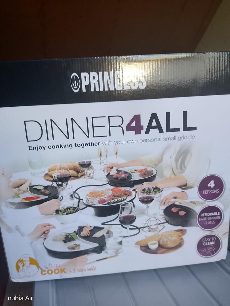 Princess Dinner4All Gourmetstel - 4 Personen, Ophalen of Verzenden, Zo goed als nieuw