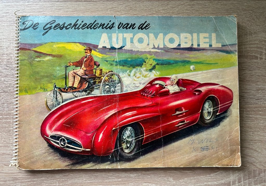 auto plaatjesboek, Gelezen, Algemeen, Ophalen of Verzenden, P. Olyslager