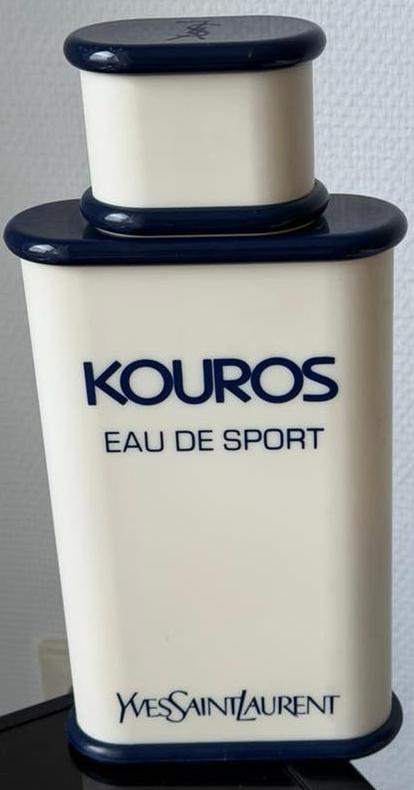 KOUROS  eau de sport  MEGA factice dummy  Yves Saint Laurent, Verzamelen, Verzenden, Zo goed als nieuw, Overige typen