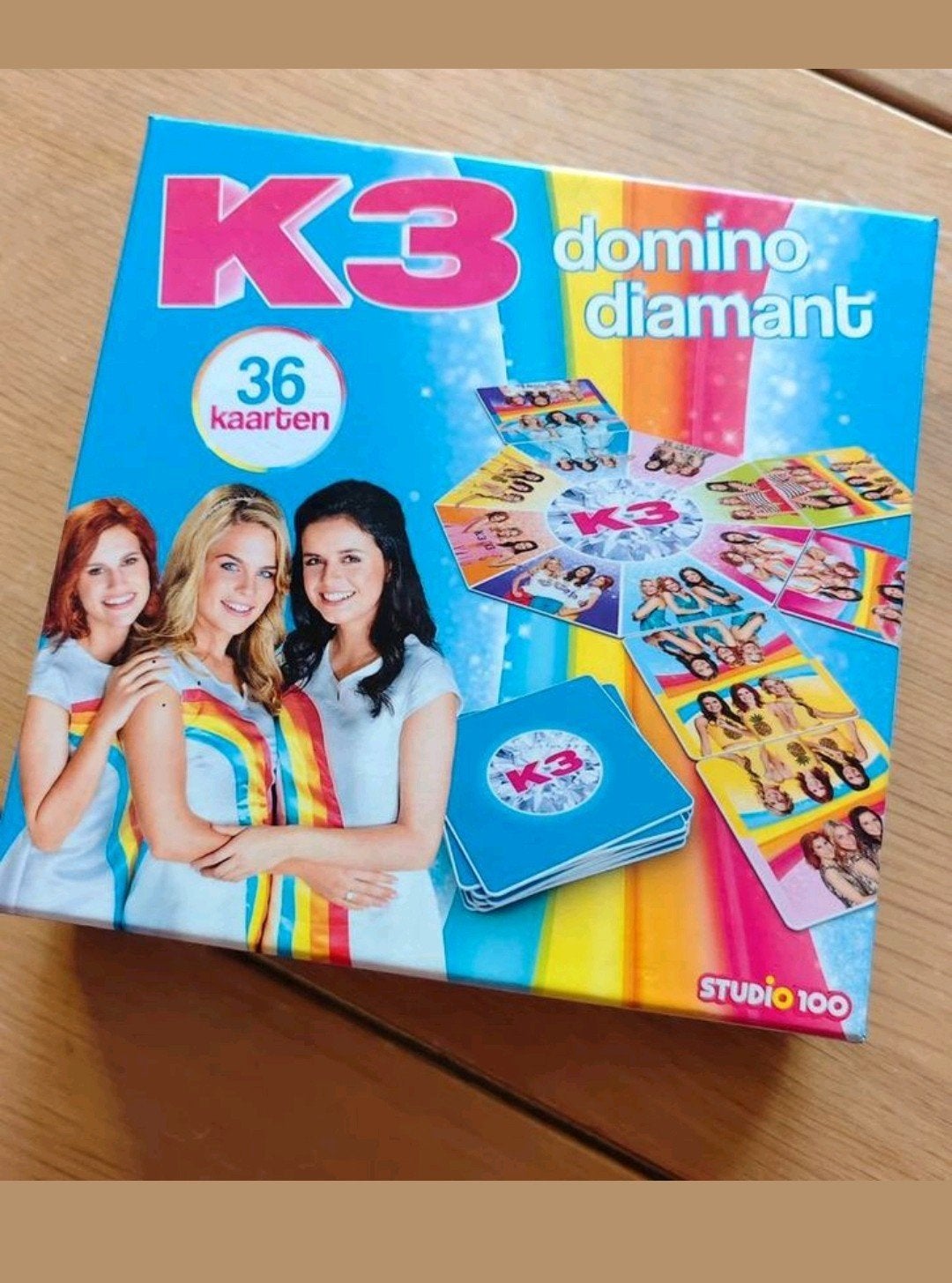 K3 domino diamant spel, Ophalen