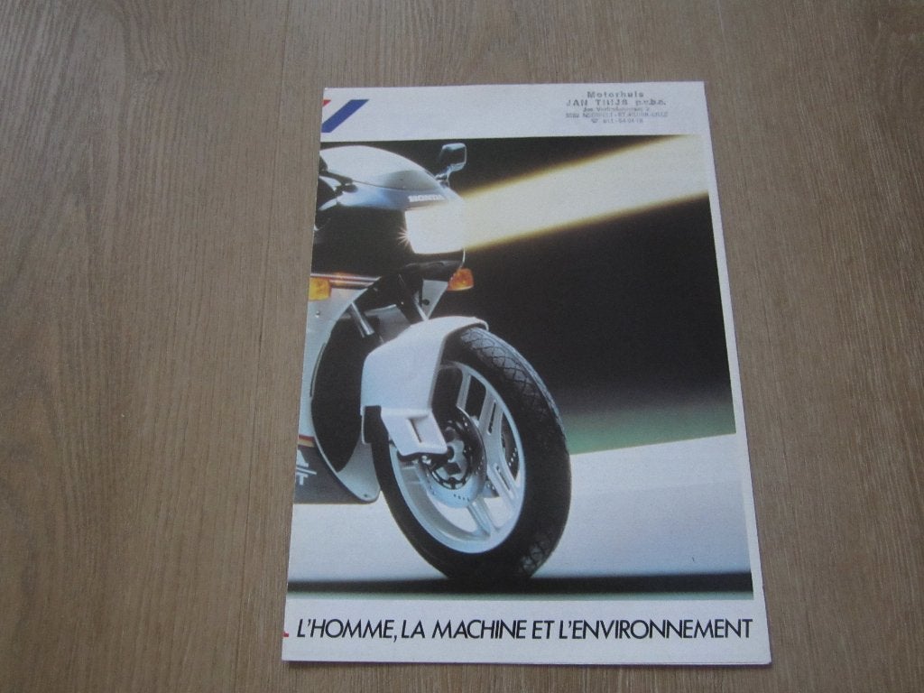 Honda MTX 125 / NS 125 brochure folder 1989 ?, Motoren, Ophalen of Verzenden, Honda