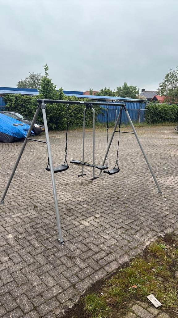 VMetalen schommel voor 3 kinderen. Horby bruk cancan, Ophalen of Verzenden, Nieuw, Overige typen