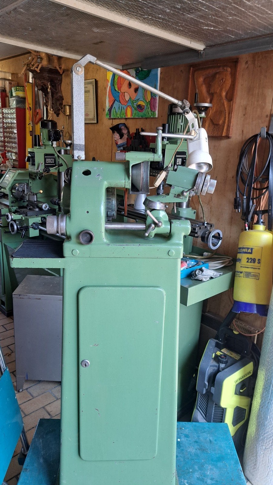 Dekel slijpmachine, Ophalen, Overige typen