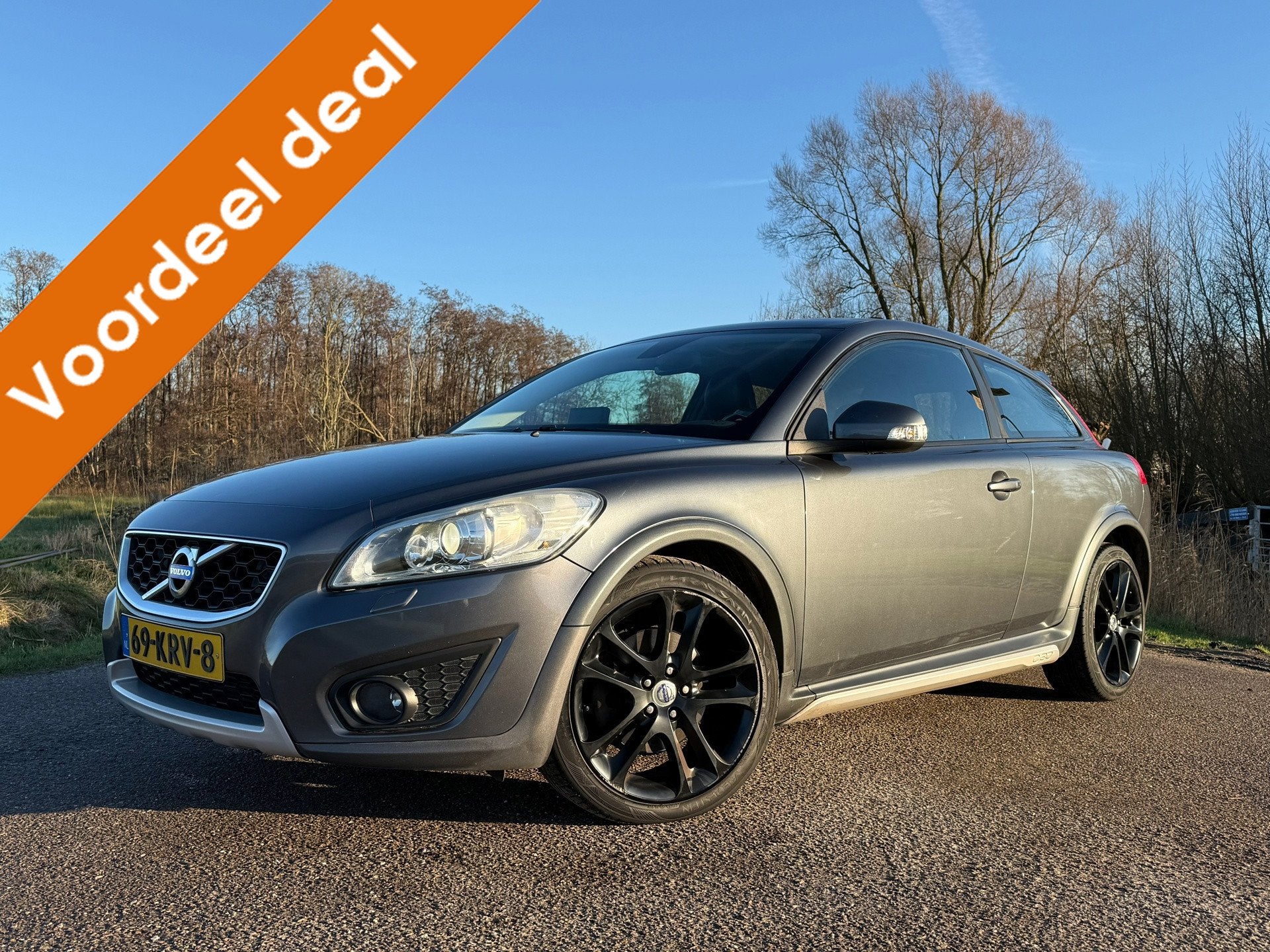 Volvo C30 2.5 T5 230 PK Summum Automaat Leder Navi Xenon Sto, Auto's, Gebruikt, 700 kg, 4 stoelen, 2521 cc
