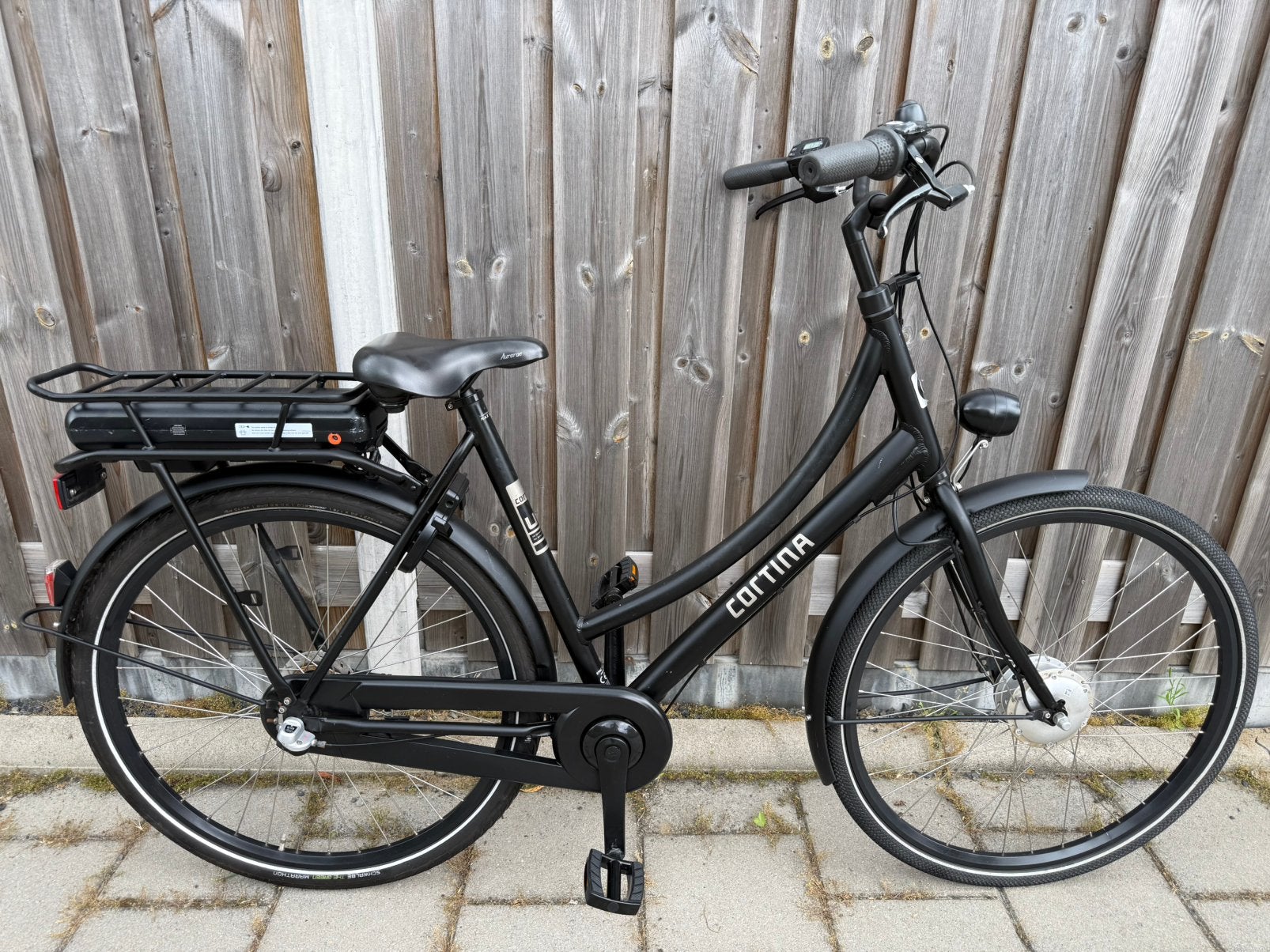 Cortina E-U1 voorwielmotor bafang elektrische fiets ebike, Fietsen en Brommers, Elektrische fietsen, 55 tot 59 cm, Ophalen, Zo goed als nieuw