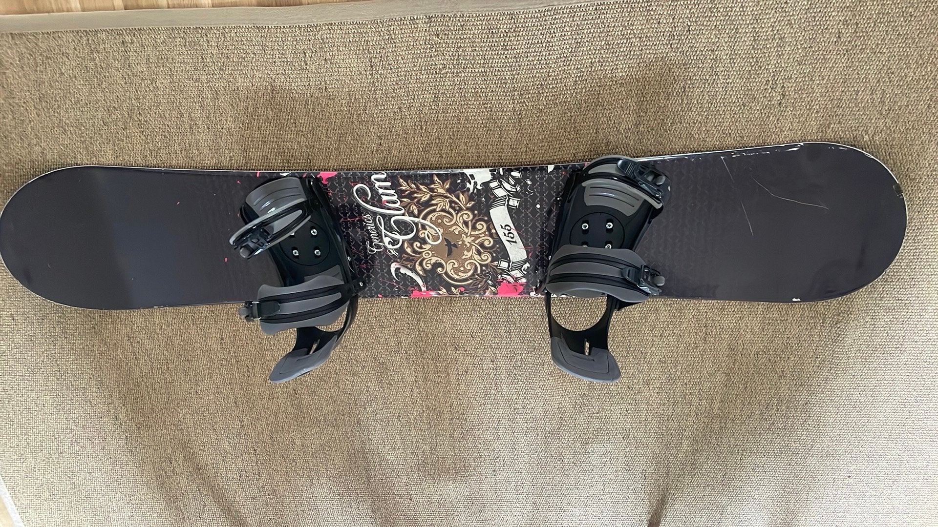 Gratis Snowboard, Sport en Fitness, Snowboarden, Ophalen, Zo goed als nieuw, Board