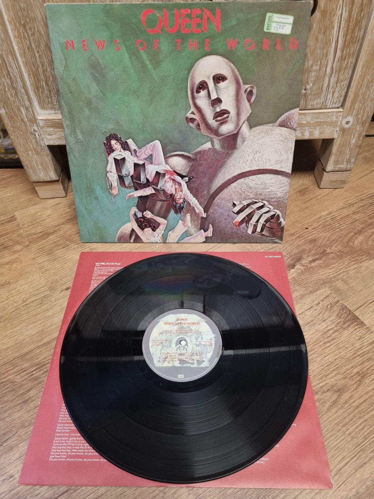 Lp Queen – News Of The World, Ophalen of Verzenden, Zo goed als nieuw, Overige formaten, Poprock