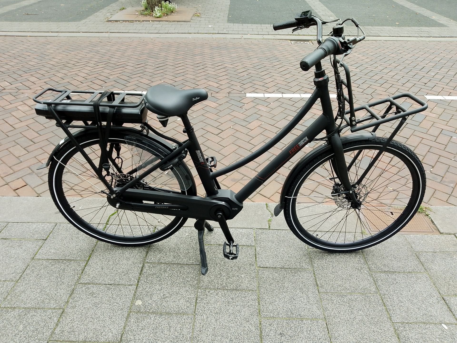 Freebike Bronx d46 elektrische fiets middenmotor nieuwstaat!, Overige merken, -, -, Zo goed als nieuw