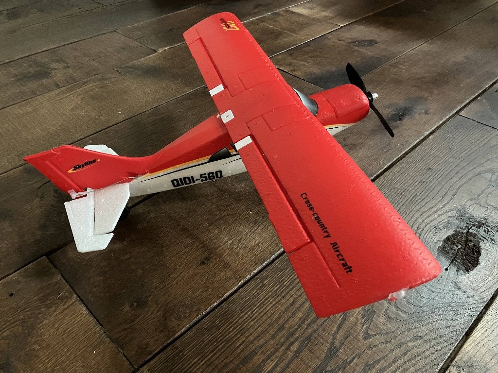 RC Vliegtuig QIDI-560 Cross-country Aircraft, Ophalen, Zo goed als nieuw, Elektro, RTF (Ready to Fly)