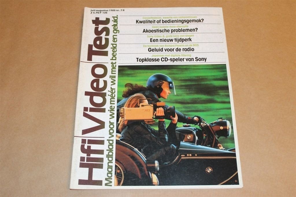 Magazine - Hifi Video Test Nr. 7/8 - 1985, Ophalen of Verzenden, Zo goed als nieuw