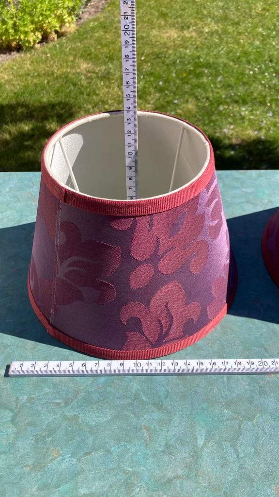 Nieuwe lampenkappen, Huis en Inrichting, Lampen | Lampenkappen, Ophalen of Verzenden, Nieuw, Rond, Minder dan 25 cm