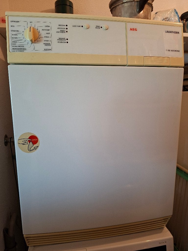 Wasdroger, Ophalen, Gebruikt, 4 tot 6 kg, Anti-kreukfase