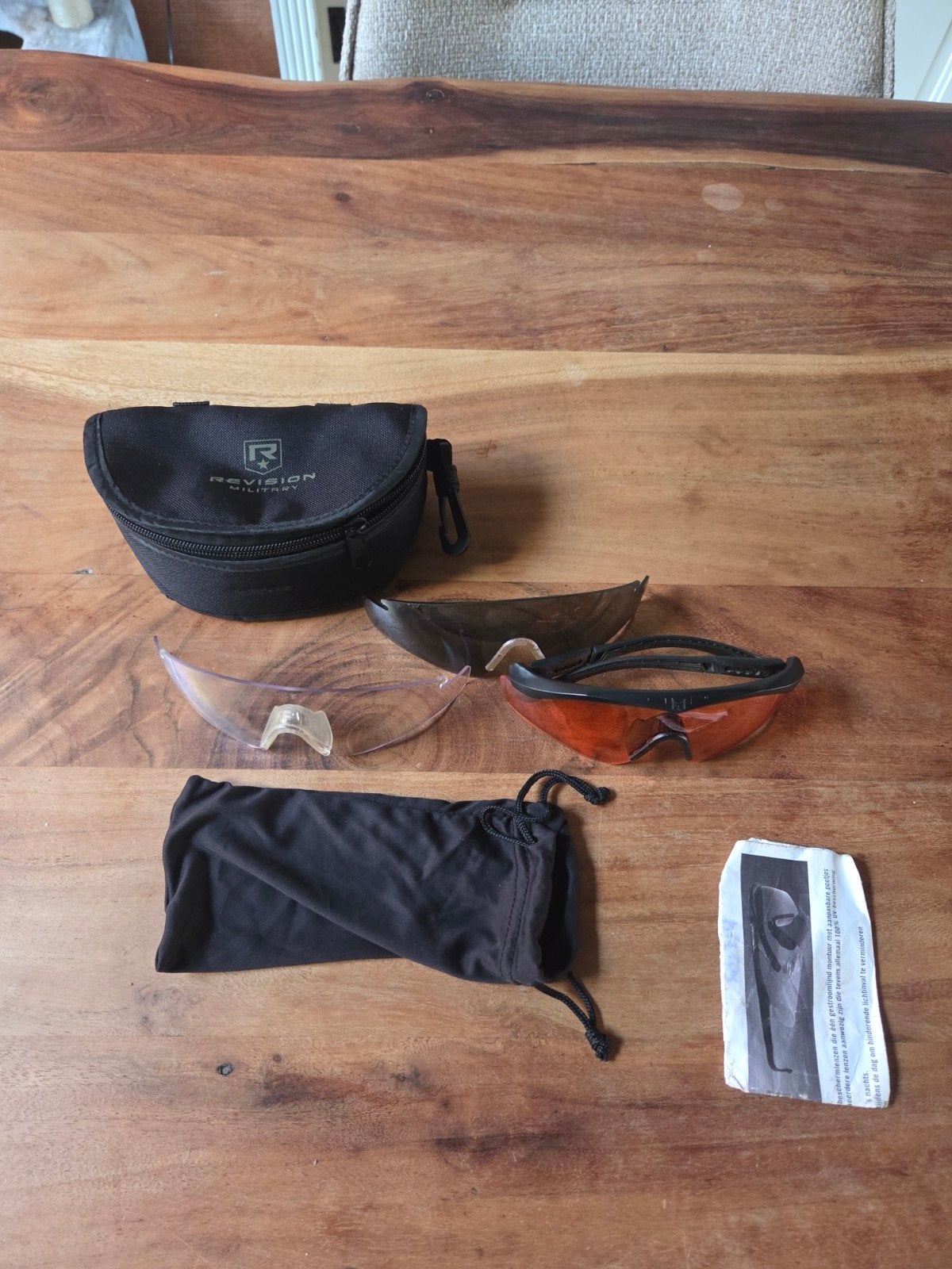 Revision bril kl, Ophalen of Verzenden, Landmacht, Nederland, Kleding of Schoenen