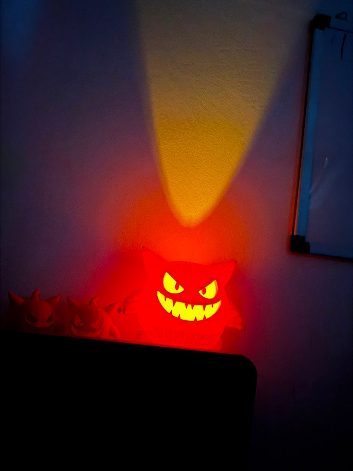 Gengar Pompoen Halloween Decoratie Set - Lichtgevend, Overige stijlen, Nieuw, Kunststof, Ophalen of Verzenden