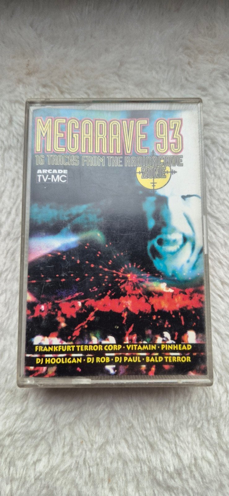 megarave 93 mc thunderdome, Cd's en Dvd's, Ophalen of Verzenden, Zo goed als nieuw, 1 bandje