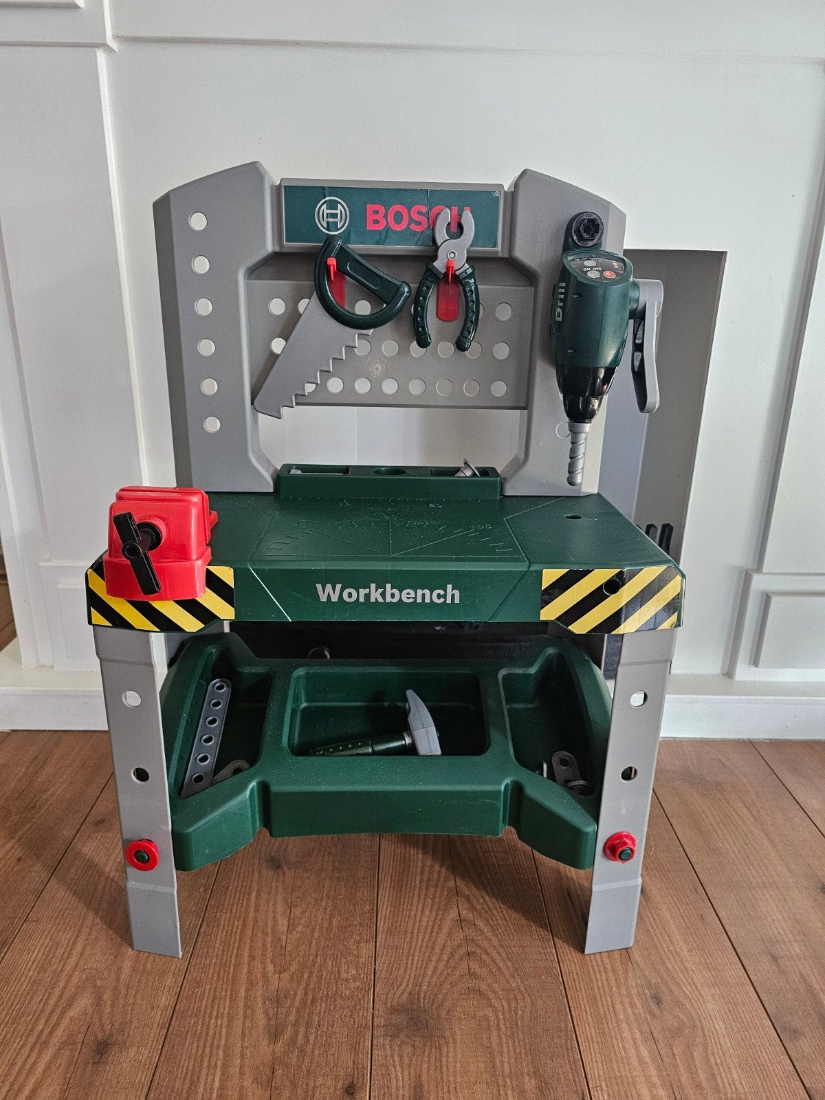 Bosch Werkbank voor Kinderen met Gereedschap, Ophalen of Verzenden, Gebruikt, Bouwen