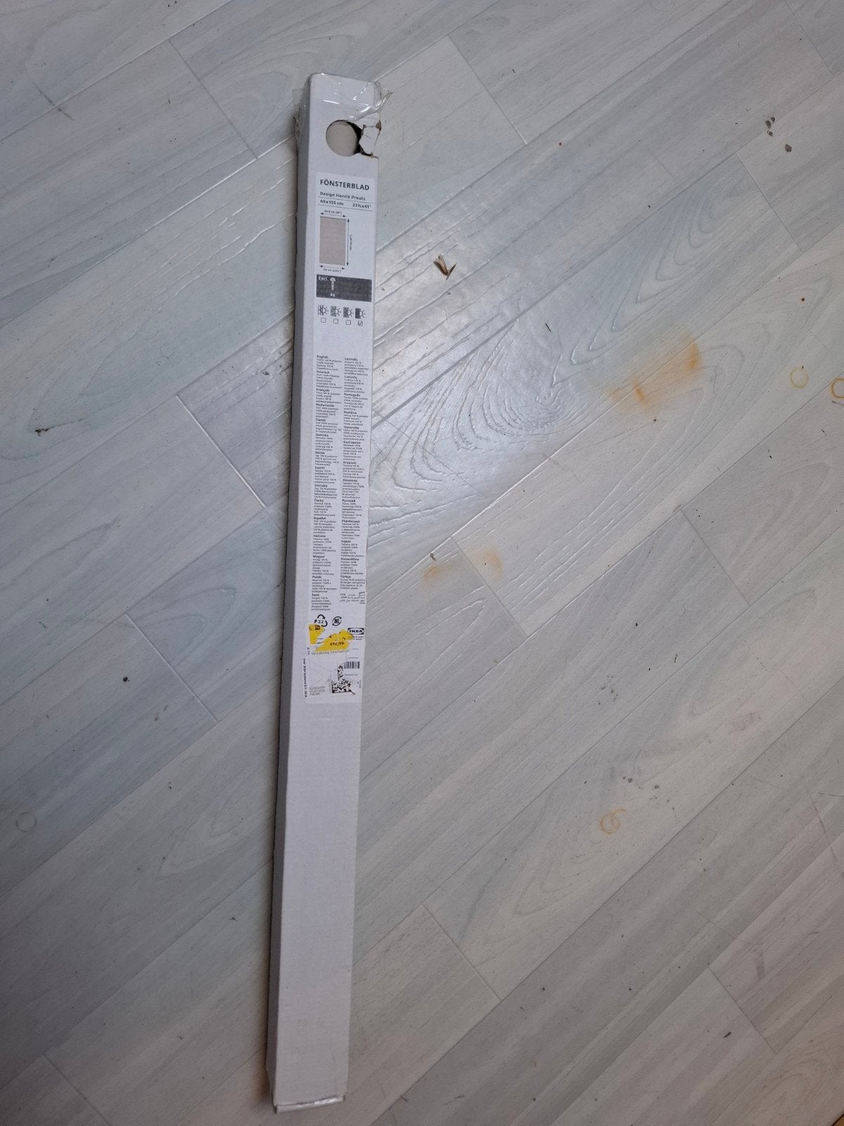 IKEA FÖNSTERBLAD Rolgordijn 60x155 cm, Ophalen, Nieuw, Lichtdoorlatend, Rolgordijn