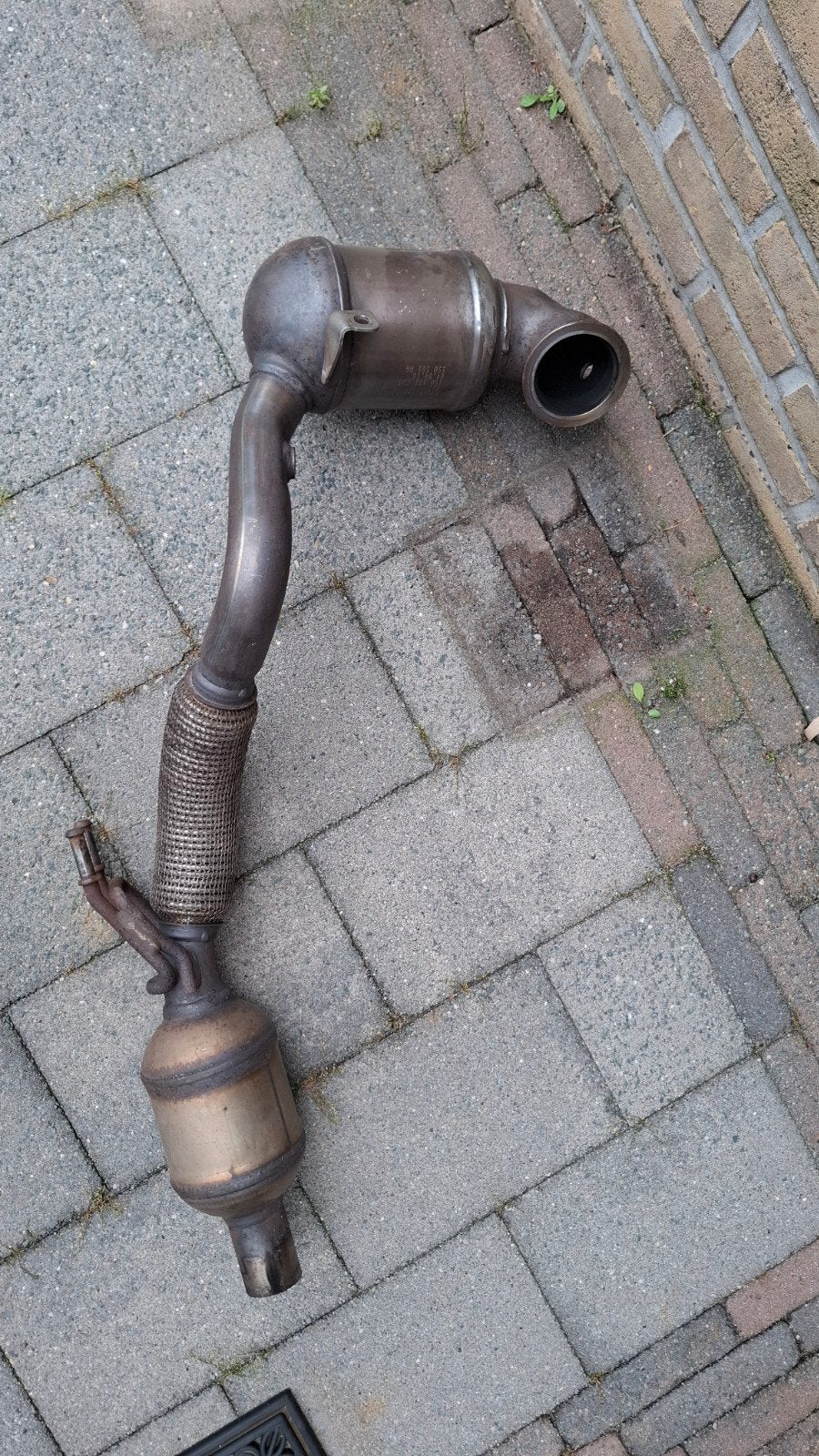 Aangepaste originele downpipe Up! GTI 1.0 TSI (Stage 2), Ophalen of Verzenden, Gebruikt, Volkswagen