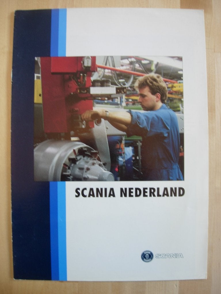 Scania in Nederland Brochure ca 1991, Verzenden, Zo goed als nieuw, Overige merken, Scania