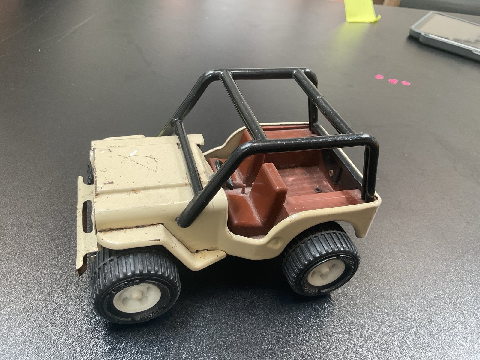 Vintage Tonka Jeep - Robuust Speelgoedvoertuig, Ophalen of Verzenden, Gebruikt