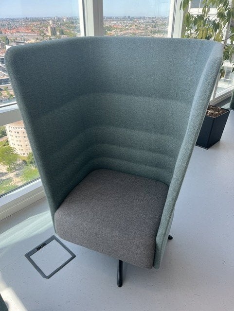 Akoestische fauteuil (2 stuks) - Cell128 Sitland, Ophalen, Gebruikt, 75 tot 100 cm, Stof