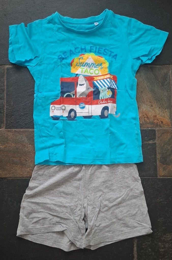 C&A pyjama – maat 128, Ophalen of Verzenden, Zo goed als nieuw, Jongen, Nacht- of Onderkleding