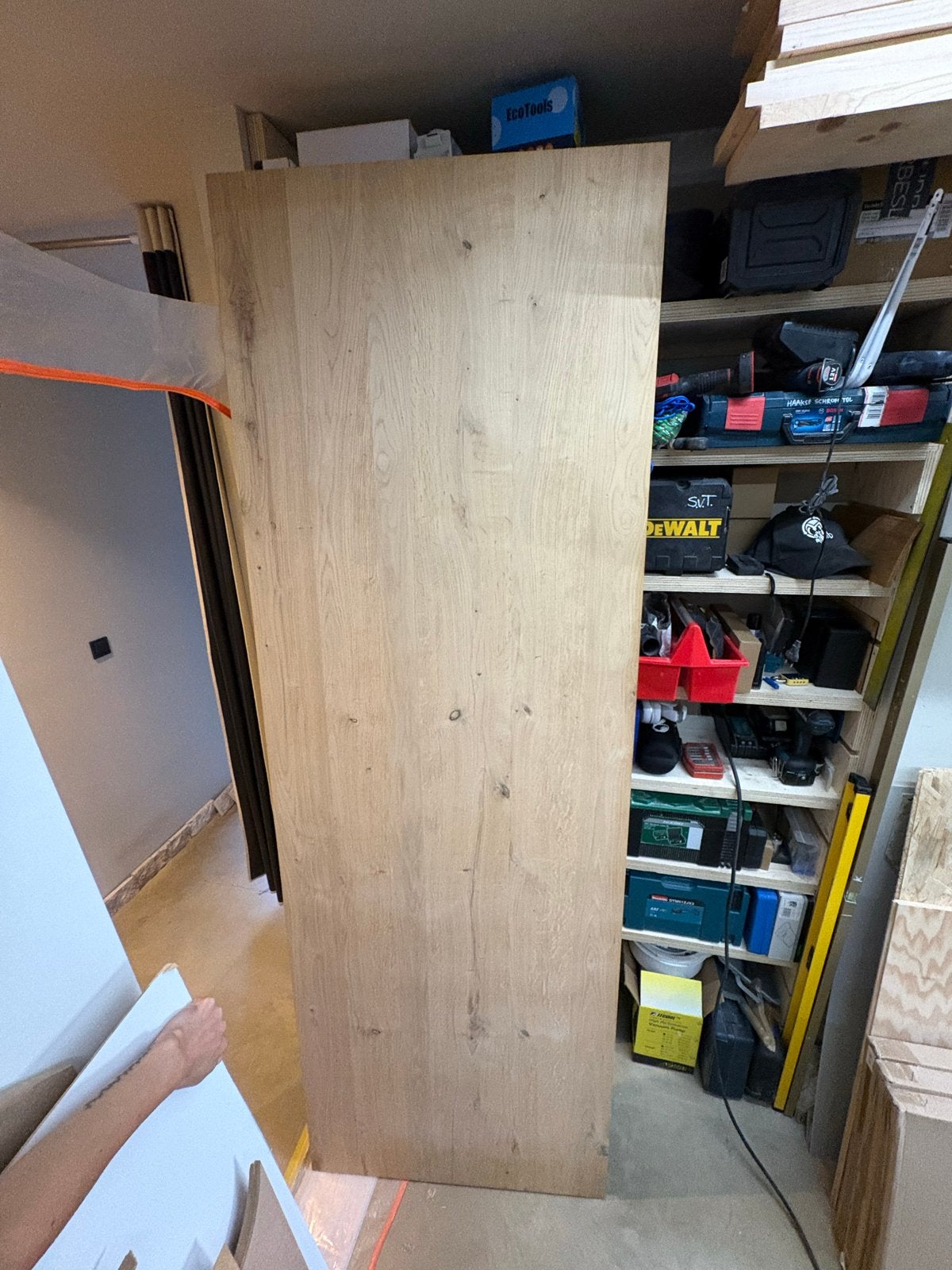 Nieuwe Alutherm Eiken fineer Rustiek Buitendeur 2800x850x54, Doe-het-zelf en Verbouw, Ophalen, 80 tot 100 cm, 215 cm of meer, Nieuw