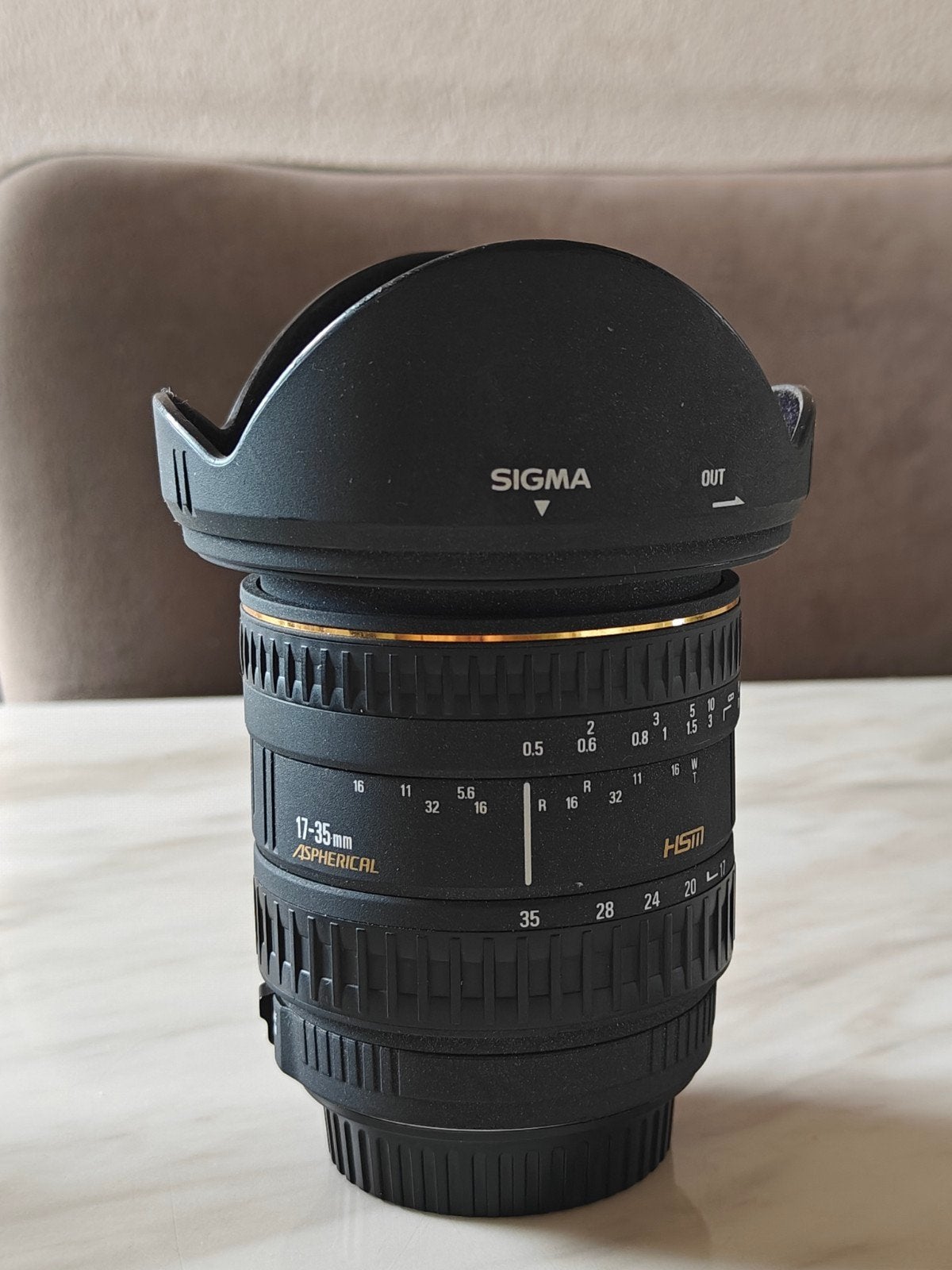 Sigma Zoom 17-35mm f/2.8-4 EX  HSM Groothoeklens Canon, Sigma, Zonnekap, Groothoeklens, Ophalen of Verzenden