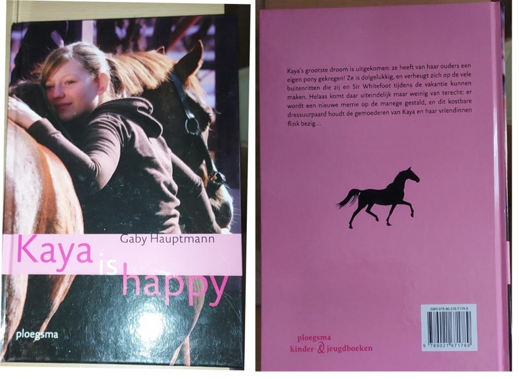 Kaya is Happy - Leesboek over paarden van Gaby Hauptmann, Boeken, Ophalen of Verzenden, Gelezen, Gaby Hauptmann, Fictie